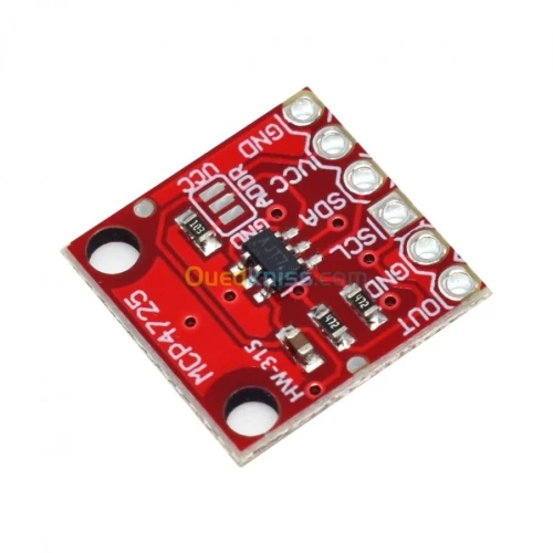 numérique -> analogique MCP4725 Arduino 