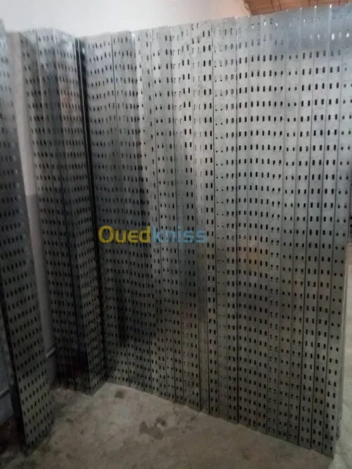 Fabrication chemin câble en Tole 