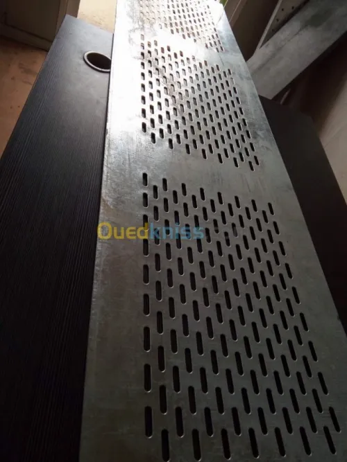 Fabrication chemin câble en Tole 