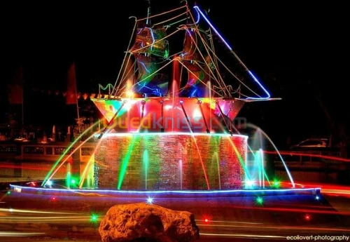 Conception et réalisations de fountain