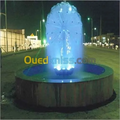 Conception et réalisations de fountain
