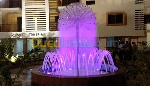 Conception et réalisations de fountain