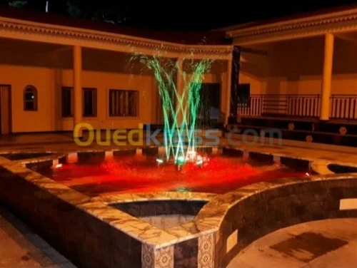 Conception et réalisations de fountain