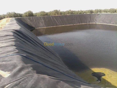 Bassins irrigation et aqualture PEHD