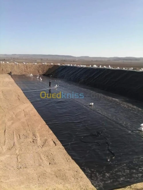 Bassins irrigation et aqualture PEHD