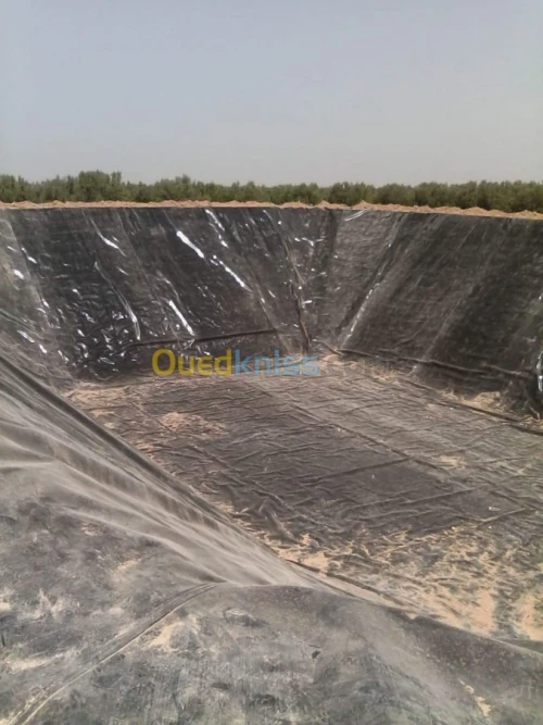 Bassins irrigation et aqualture PEHD