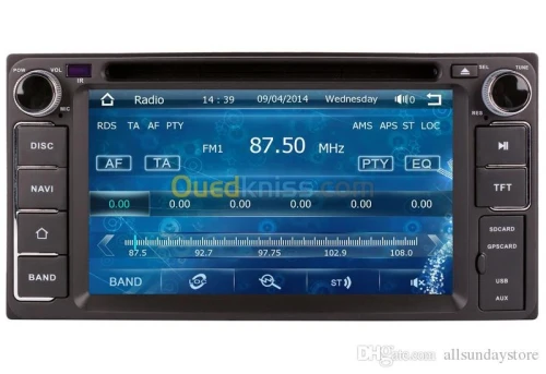 DVD  Toyota corolla/hilux