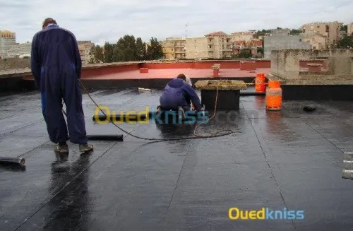  Tous les travaux d'etancheite