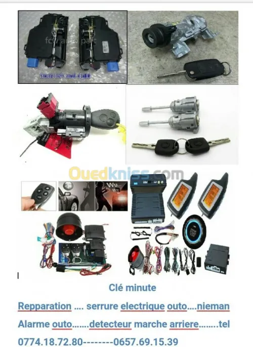 reparation nieman/serrure auto