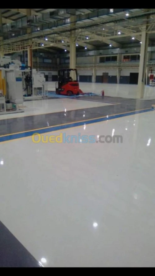 Epoxy  dallage industriel 
