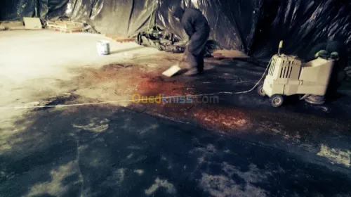 Epoxy  dallage industriel 