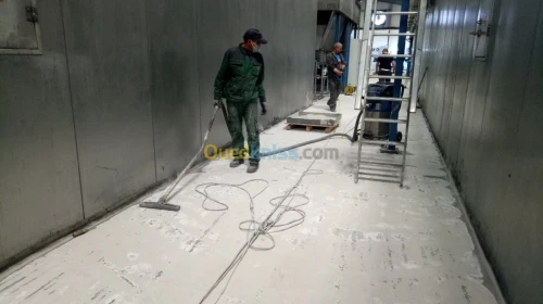 Epoxy  dallage industriel 