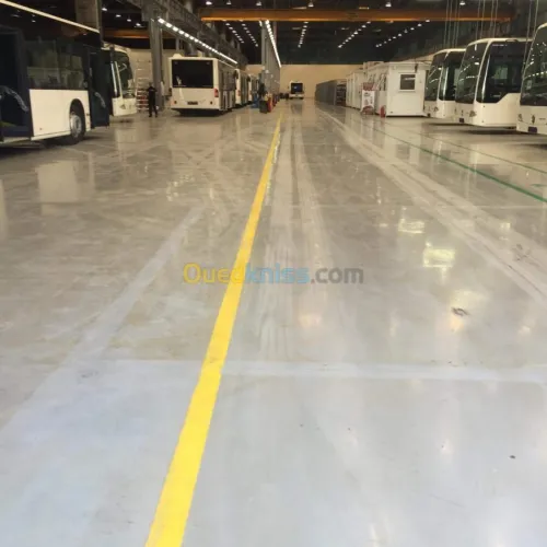 Epoxy  dallage industriel 