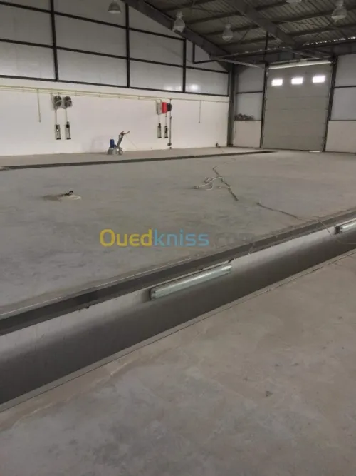 Epoxy  dallage industriel 
