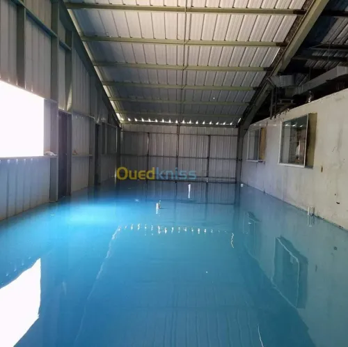 Epoxy  dallage industriel 