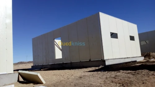 fabrication de cabines et hangars