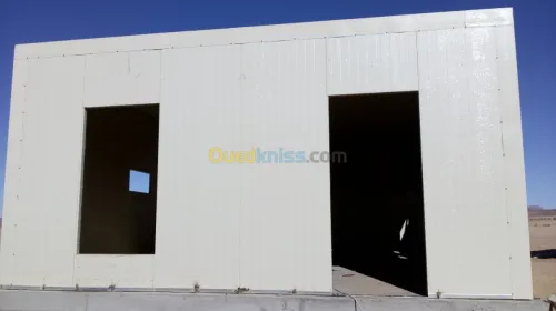 fabrication de cabines et hangars