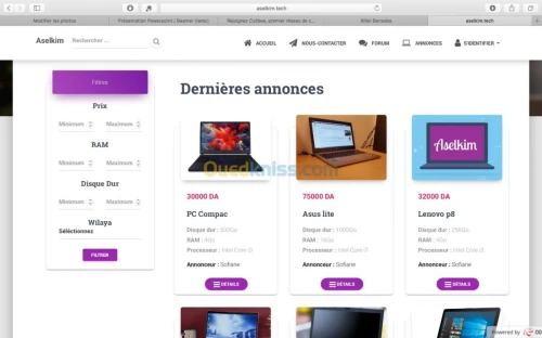 Création de sites web statiques