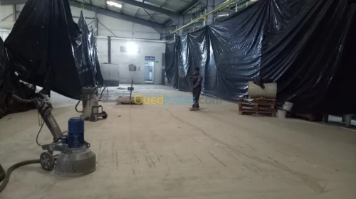 Epoxy  dallage industriel 