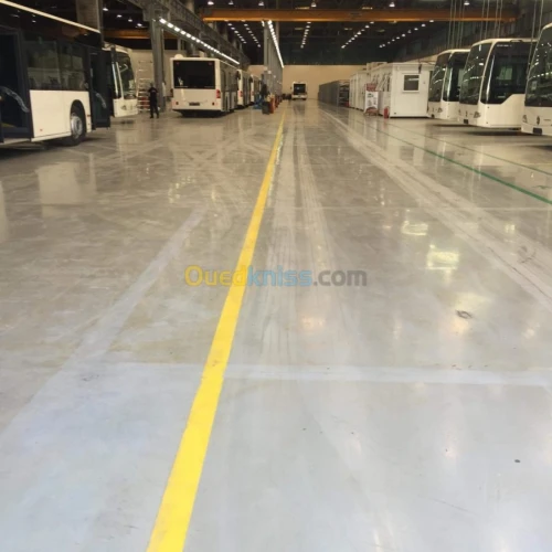 Epoxy  dallage industriel 