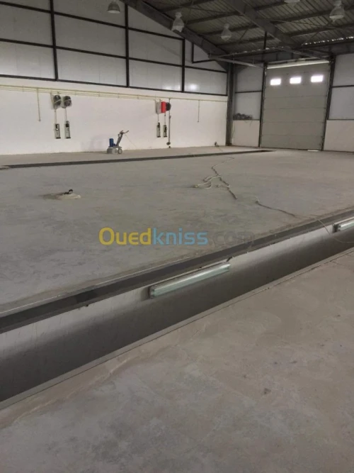 Epoxy  dallage industriel 