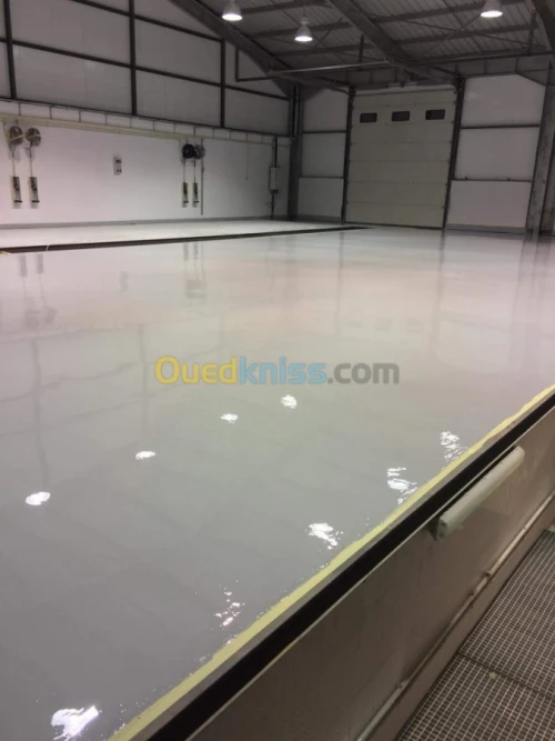 Epoxy  dallage industriel 