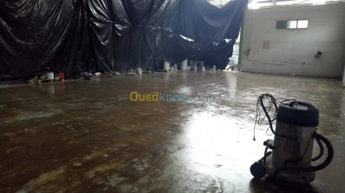 Epoxy  dallage industriel 
