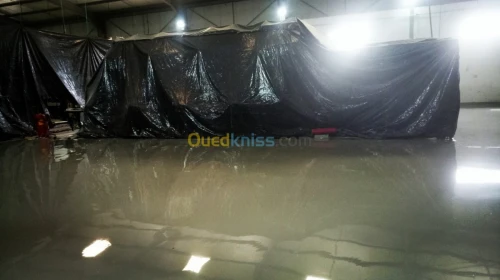 Epoxy  dallage industriel 