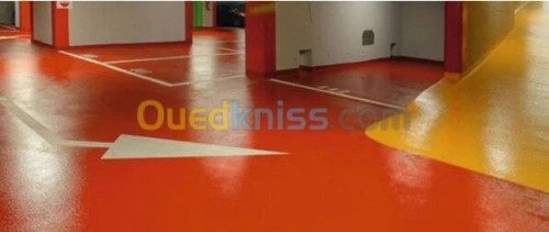 Epoxy  dallage industriel 