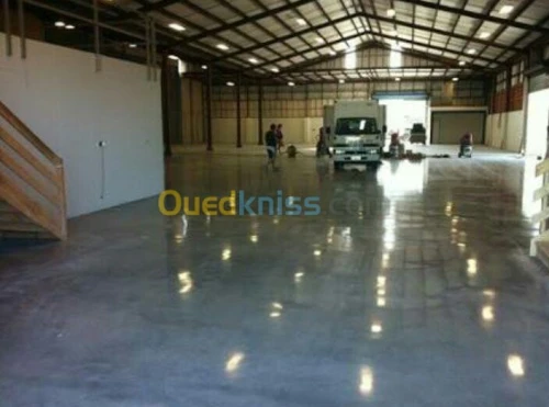 Epoxy  dallage industriel 