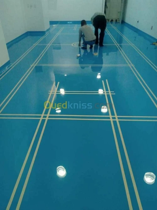 Epoxy  dallage industriel 