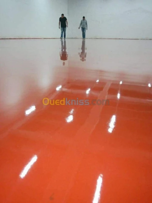 Epoxy  dallage industriel 
