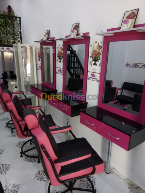 matérielle  de salon de coiffure dames