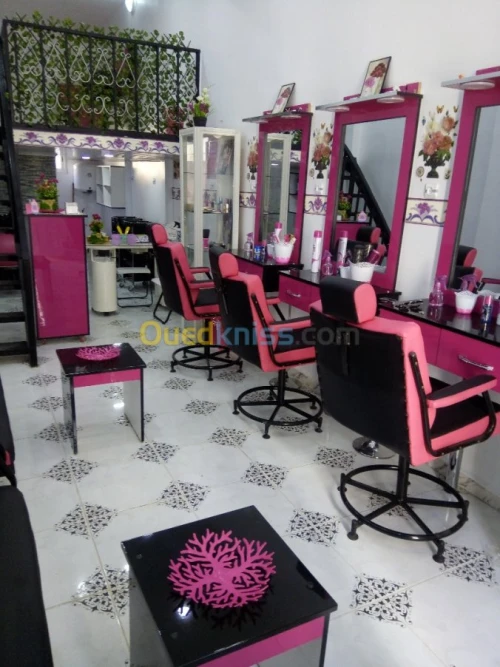 matérielle  de salon de coiffure dames