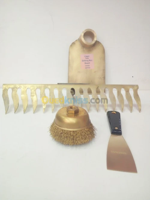 OUTILLAGES EN BRONZE  ANTI DEFLAGRANT