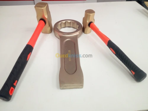 OUTILLAGES EN BRONZE  ANTI DEFLAGRANT