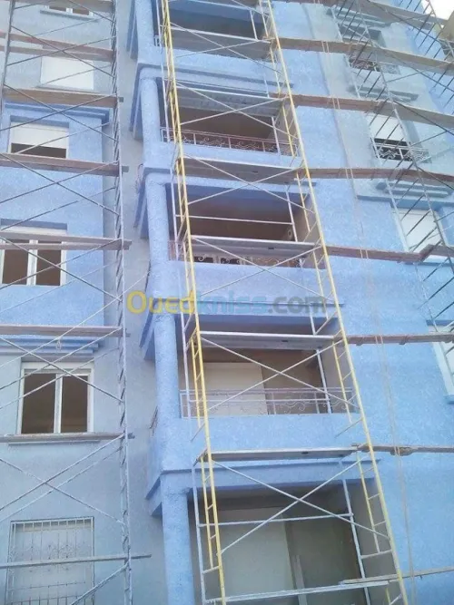 Monocouche et  Revêtements des façades
