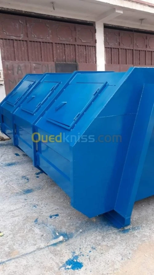 fabrication des poubelles