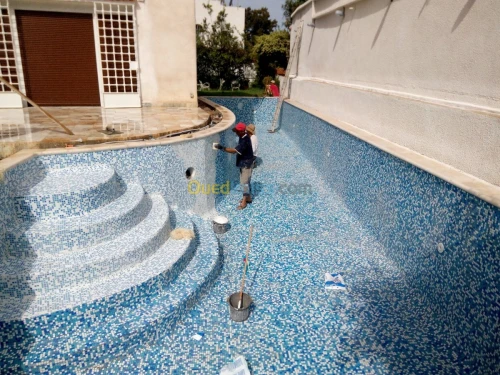 Construction des piscines