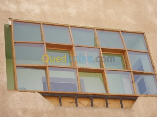 Fabrication de balcon en bois