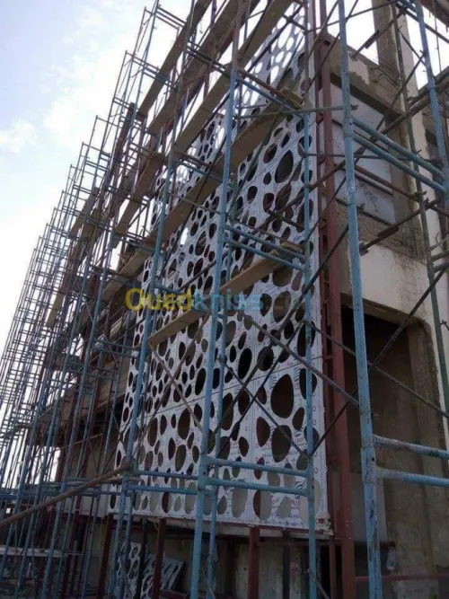 Alucobond,aluminium,mur rideau
