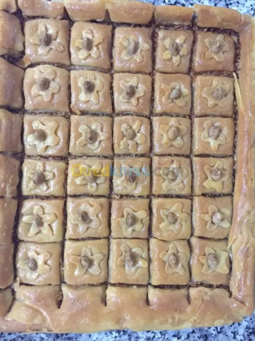 Gateaux orientals et gateaux sec