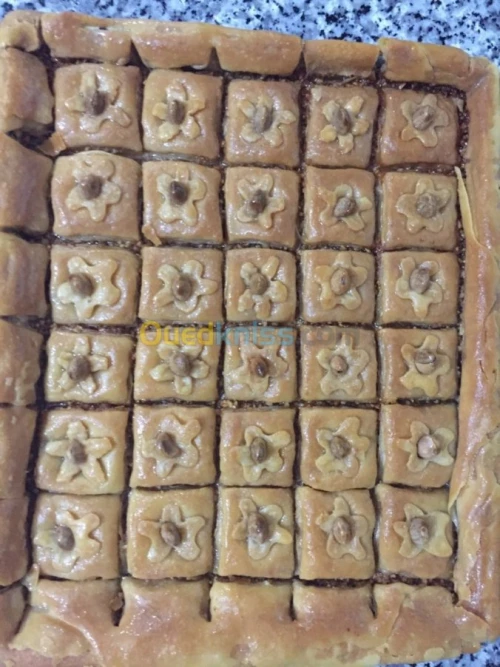 Gateaux orientals et gateaux sec