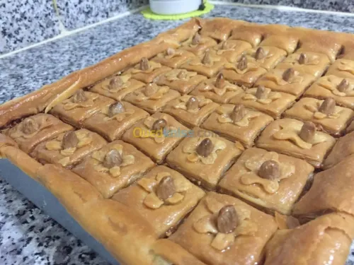 Gateaux orientals et gateaux sec
