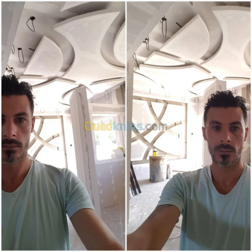 اعمال الديكور في b13 placo platre 