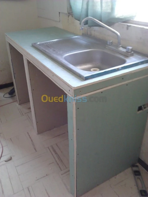 Placo platre pvc demontable 