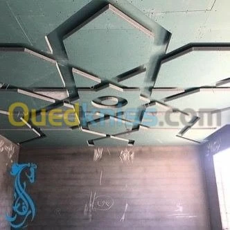 Placo platre pvc demontable 