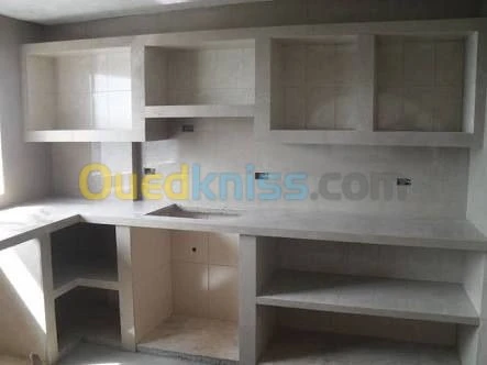 Placo platre pvc demontable 
