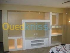 Placo platre pvc demontable 