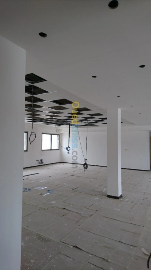 Placo platre pvc demontable 
